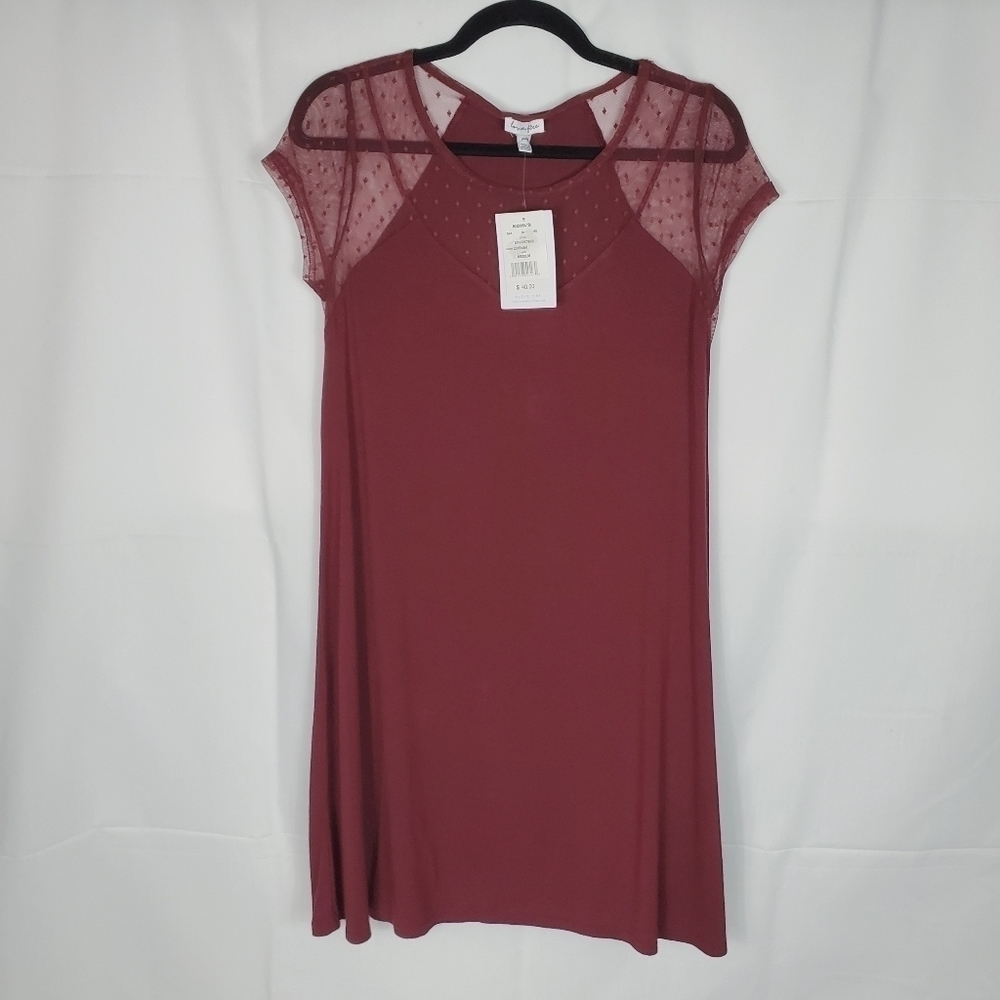 Love,Fire Zinfindel Short Sleeve dress size medium